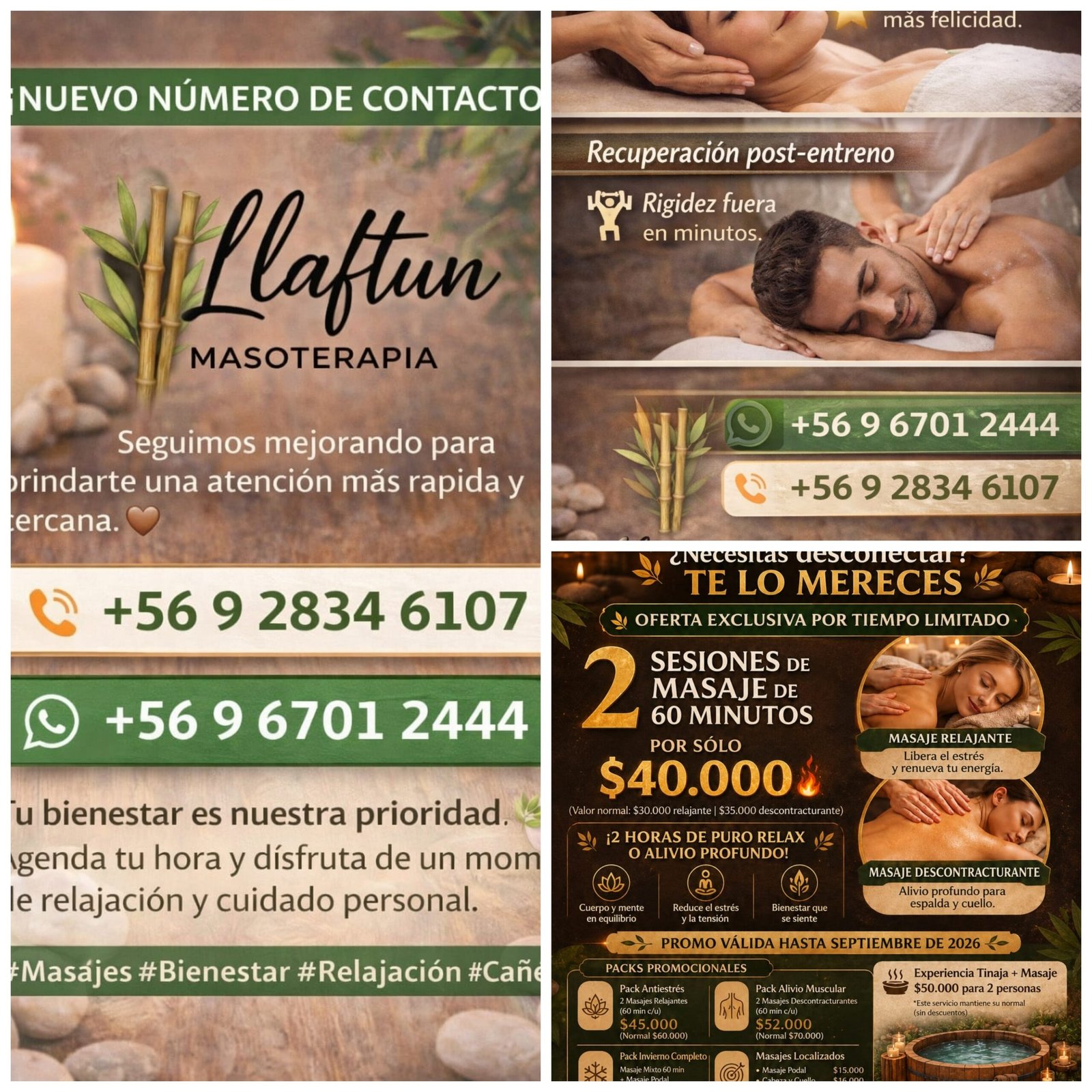 LLAFTUN MASOTERAPIA